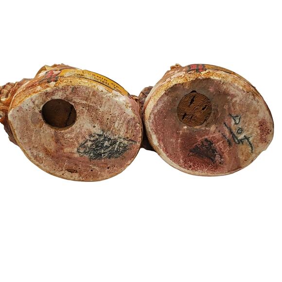 Seashell Salt and Pepper Shakers Vintage Souvenir of Corpus Christi TX - Picture 4 of 7